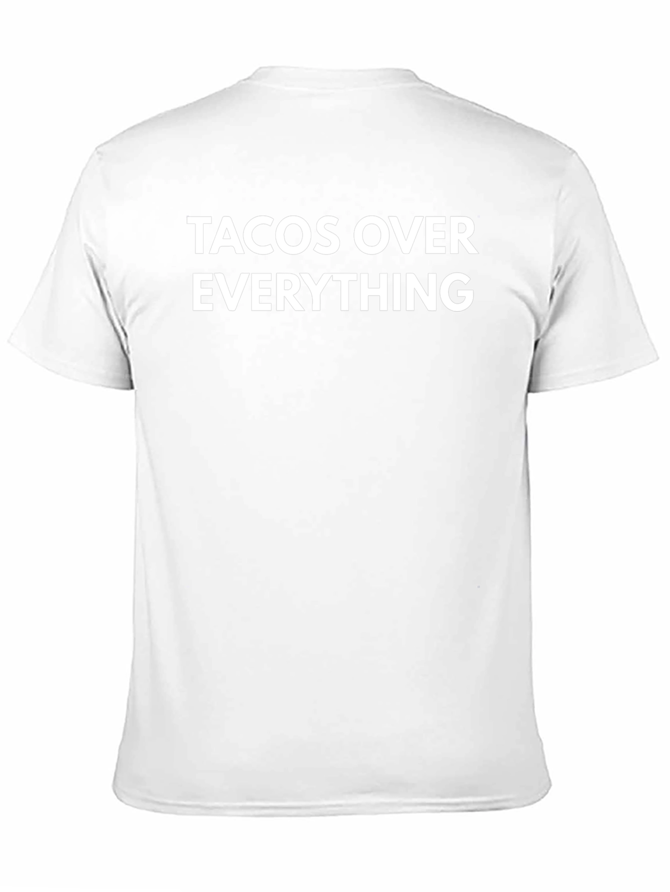 Tacos Over Everything Graphic T-Shirt - Black