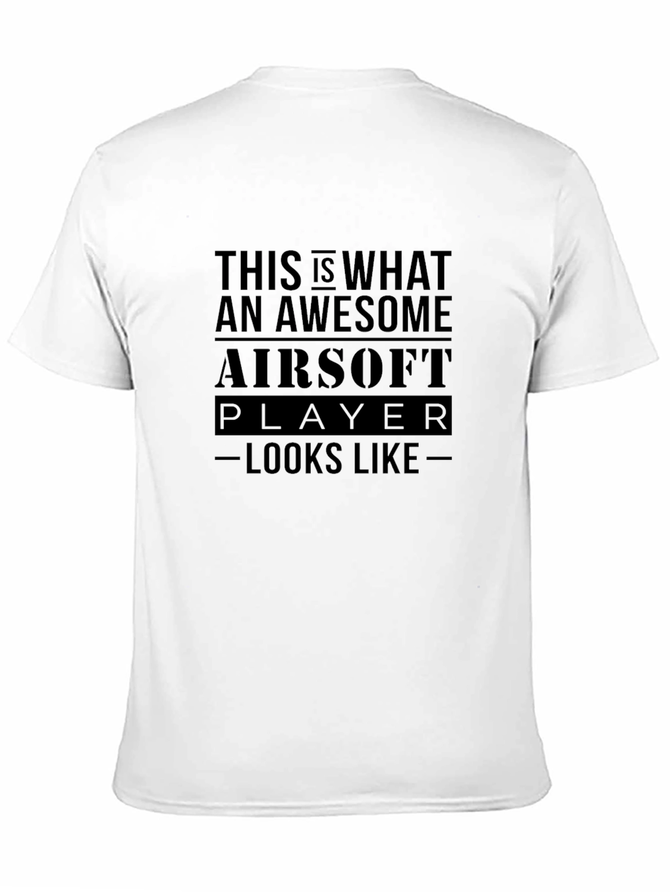 Awesome Airsoft Player T-Shirt - Great Gift!