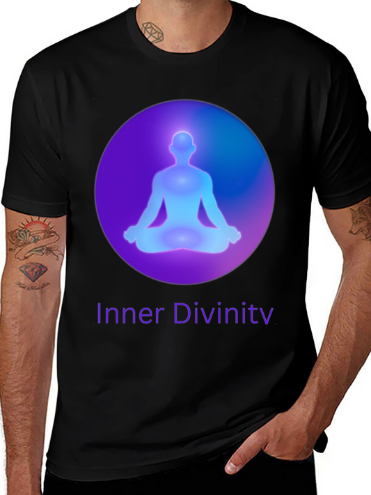 Inner Divinity Meditation Graphic T-Shirt