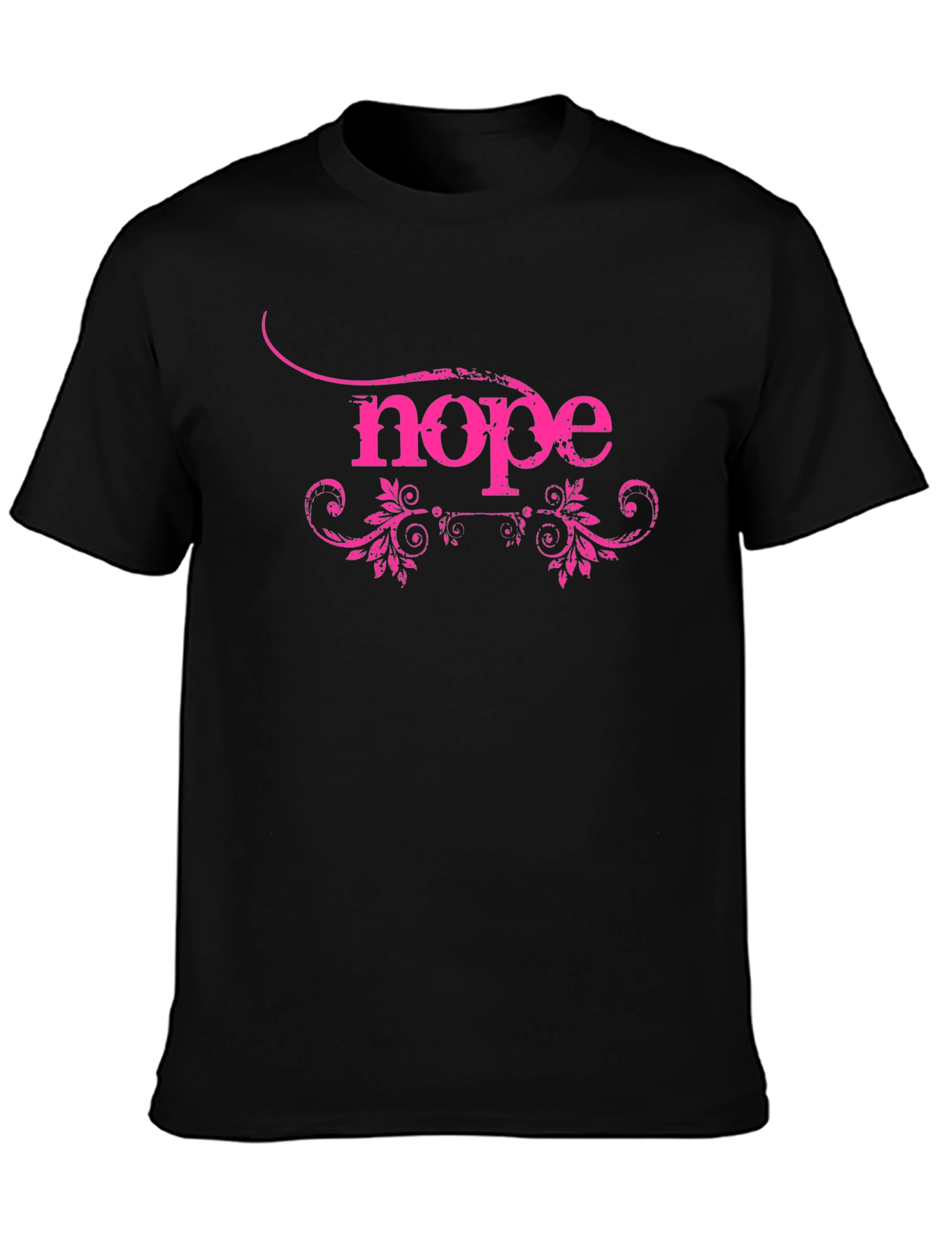Nope Graphic Tee - Statement T-Shirt