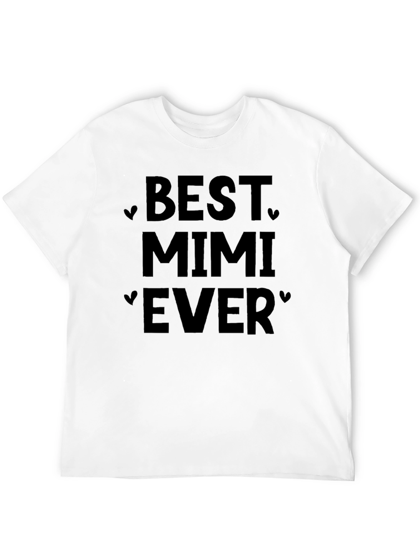 Best Mimi Ever Black Crewneck T-Shirt