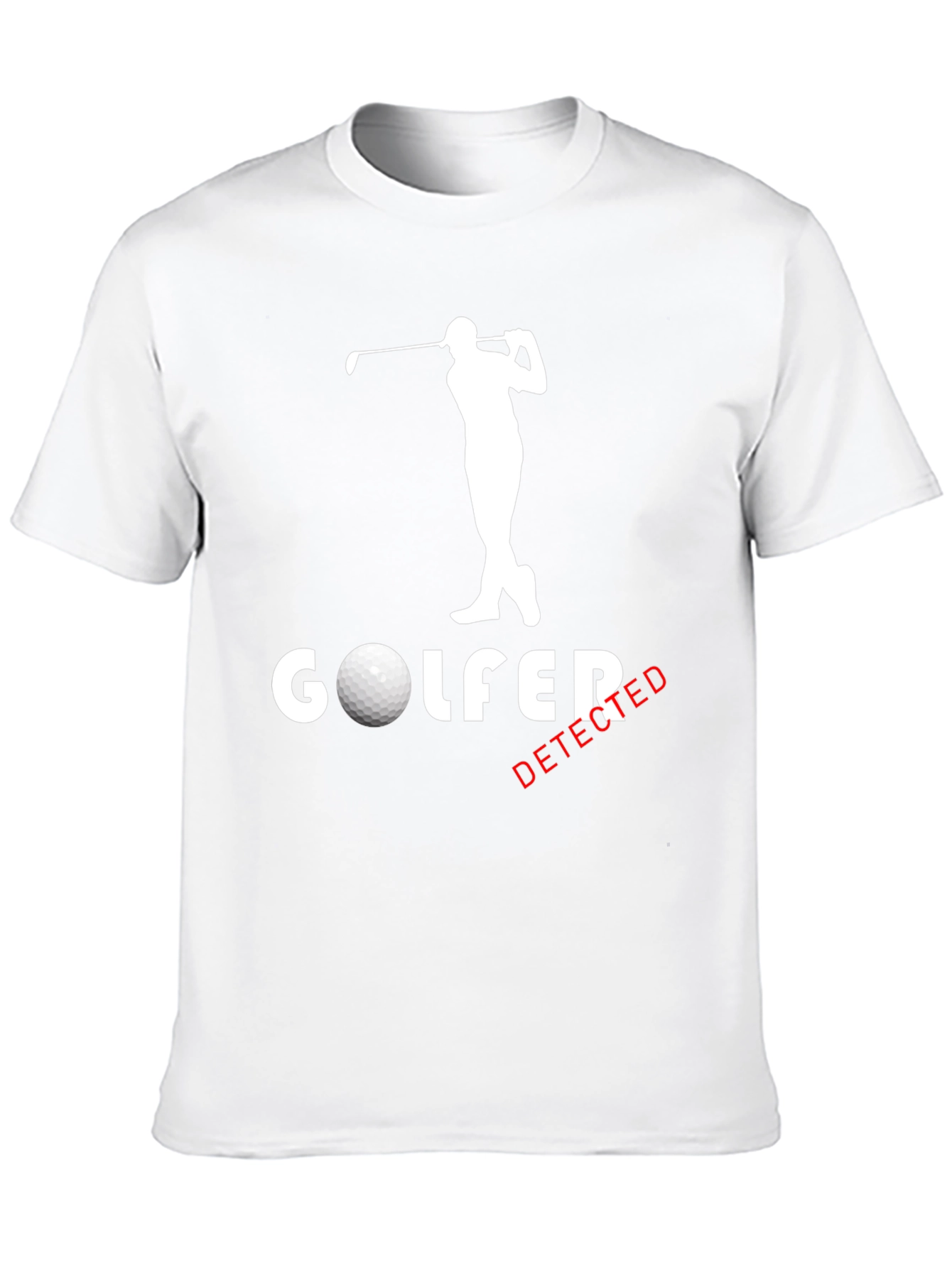 Golfer Detected Graphic T-Shirt