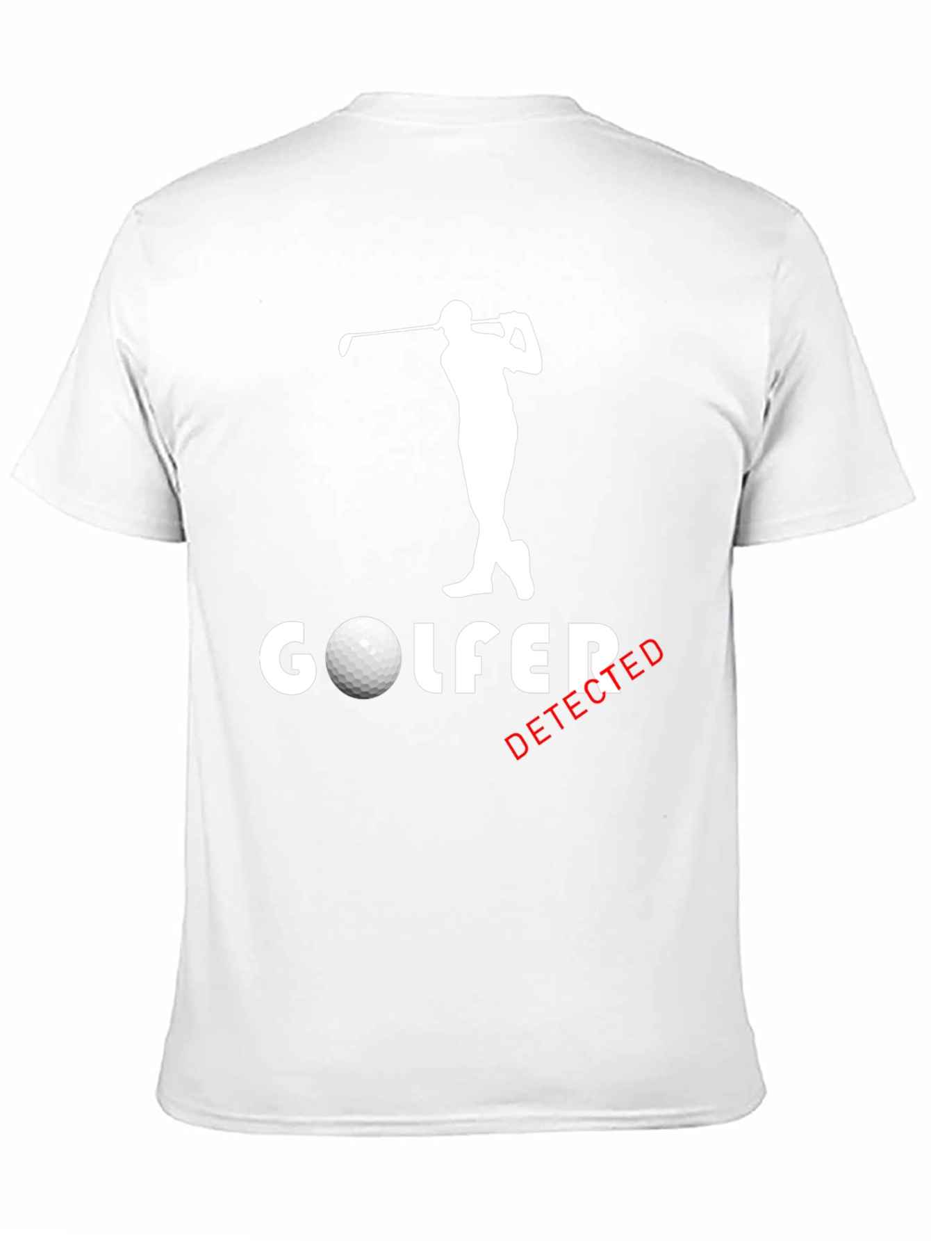 Golfer Detected Graphic T-Shirt
