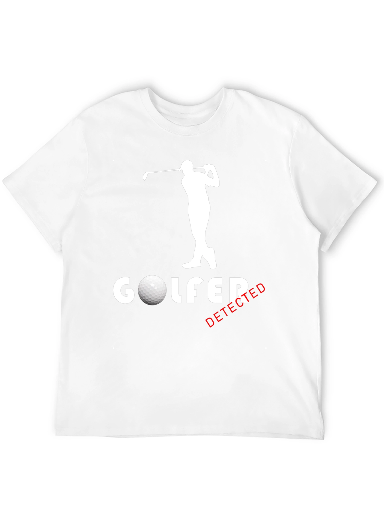 Golfer Detected Graphic T-Shirt