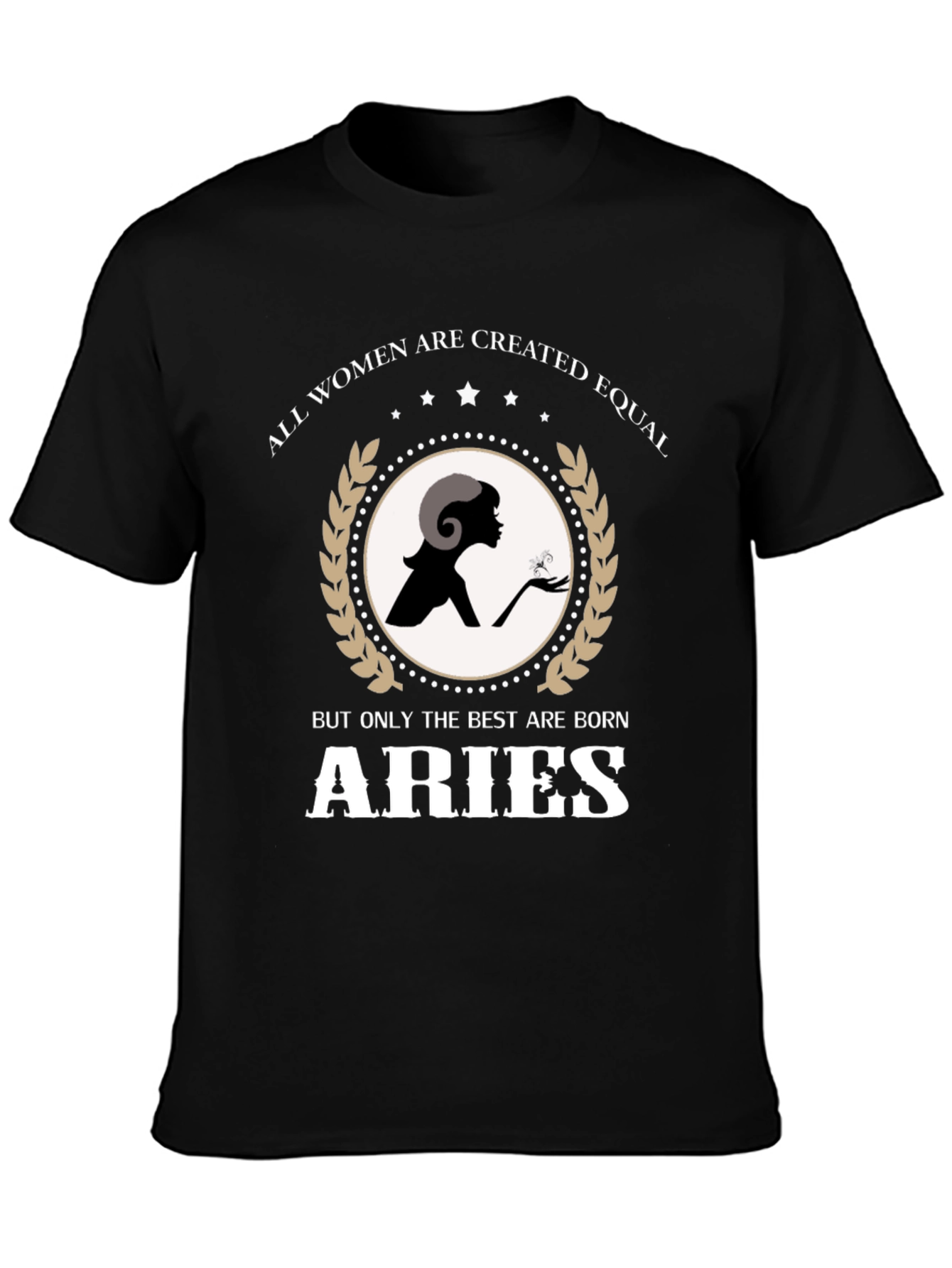 Aries Zodiac Womens T-Shirt