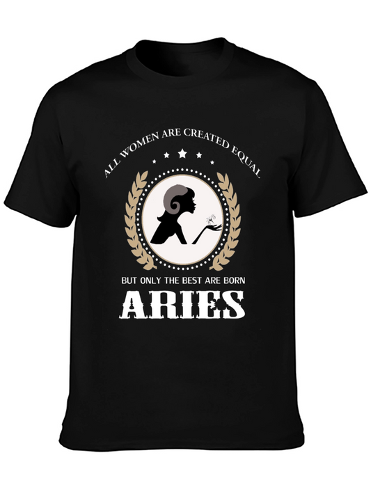 Aries Zodiac Womens T-Shirt