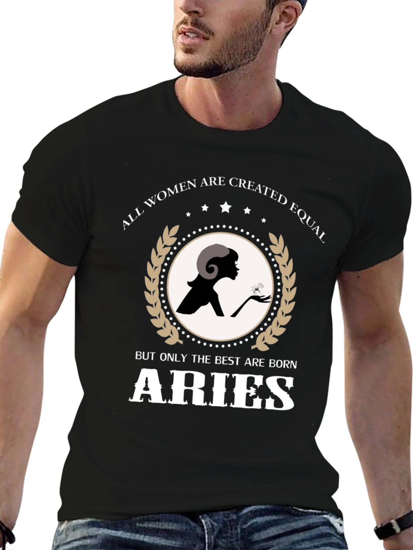 Aries Zodiac Womens T-Shirt
