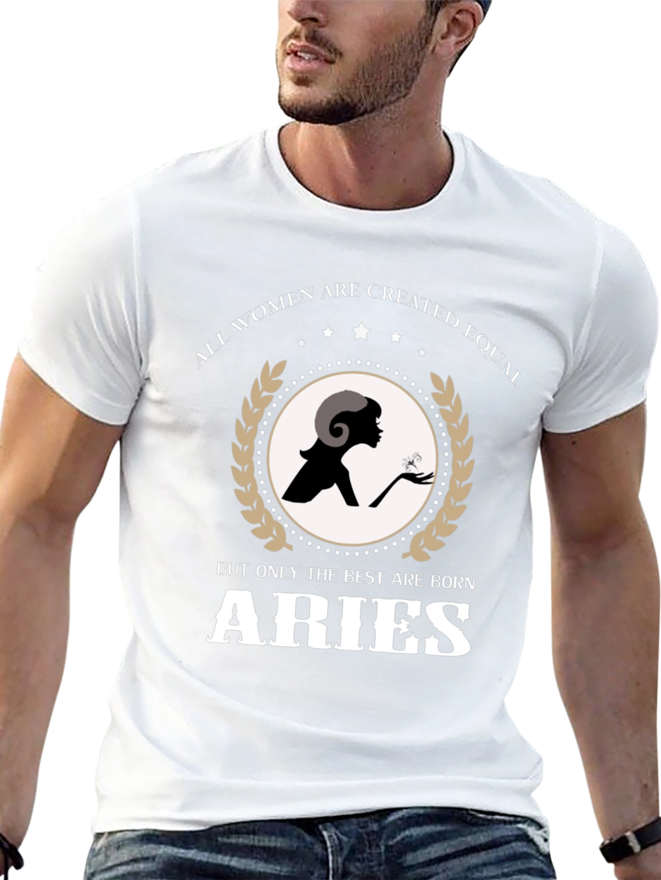 Aries Zodiac Womens T-Shirt