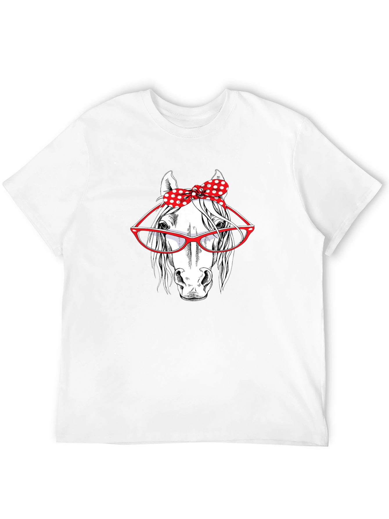 Horse with Glasses T-Shirt