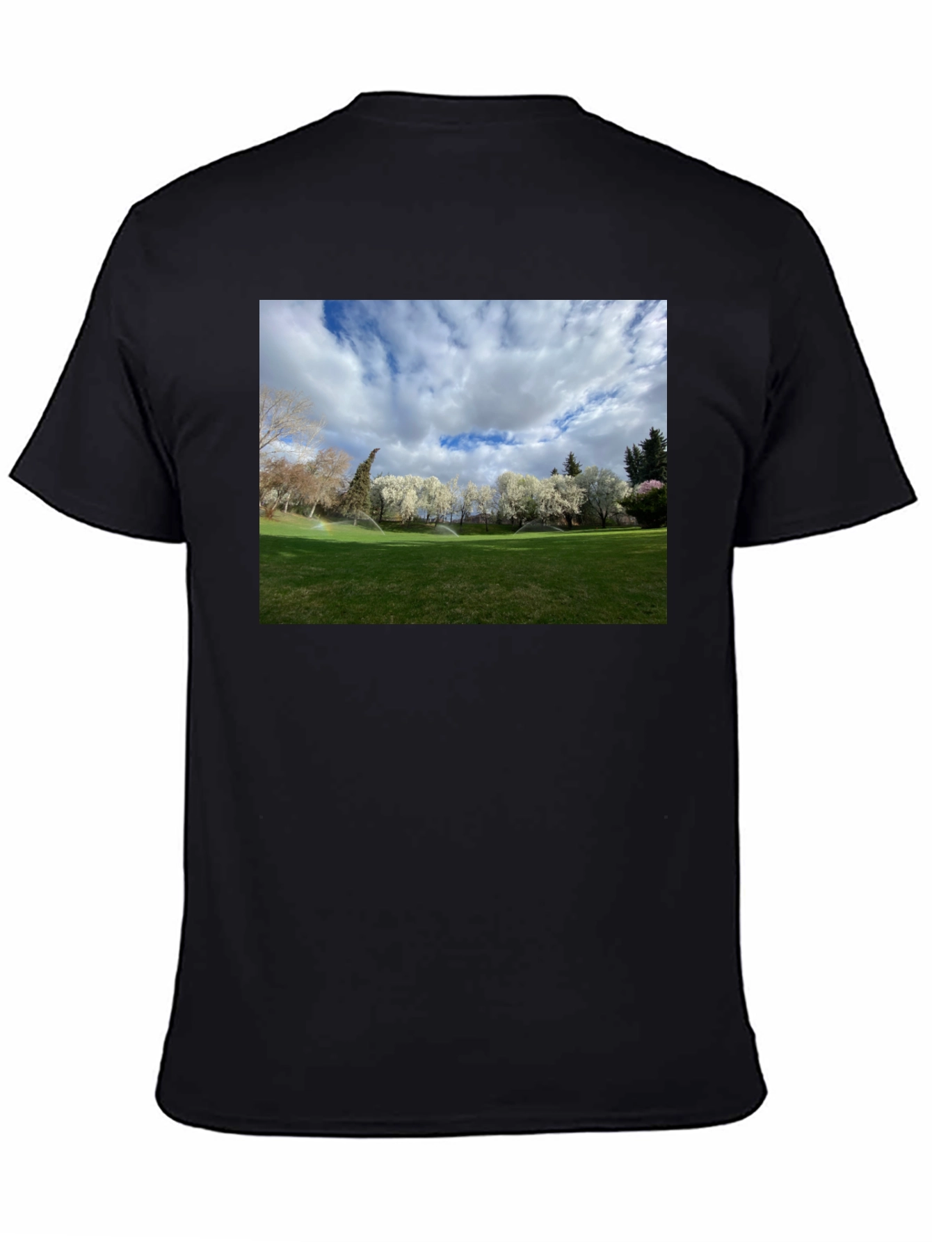 Scenic Landscape Graphic Tee - Cotton Comfort