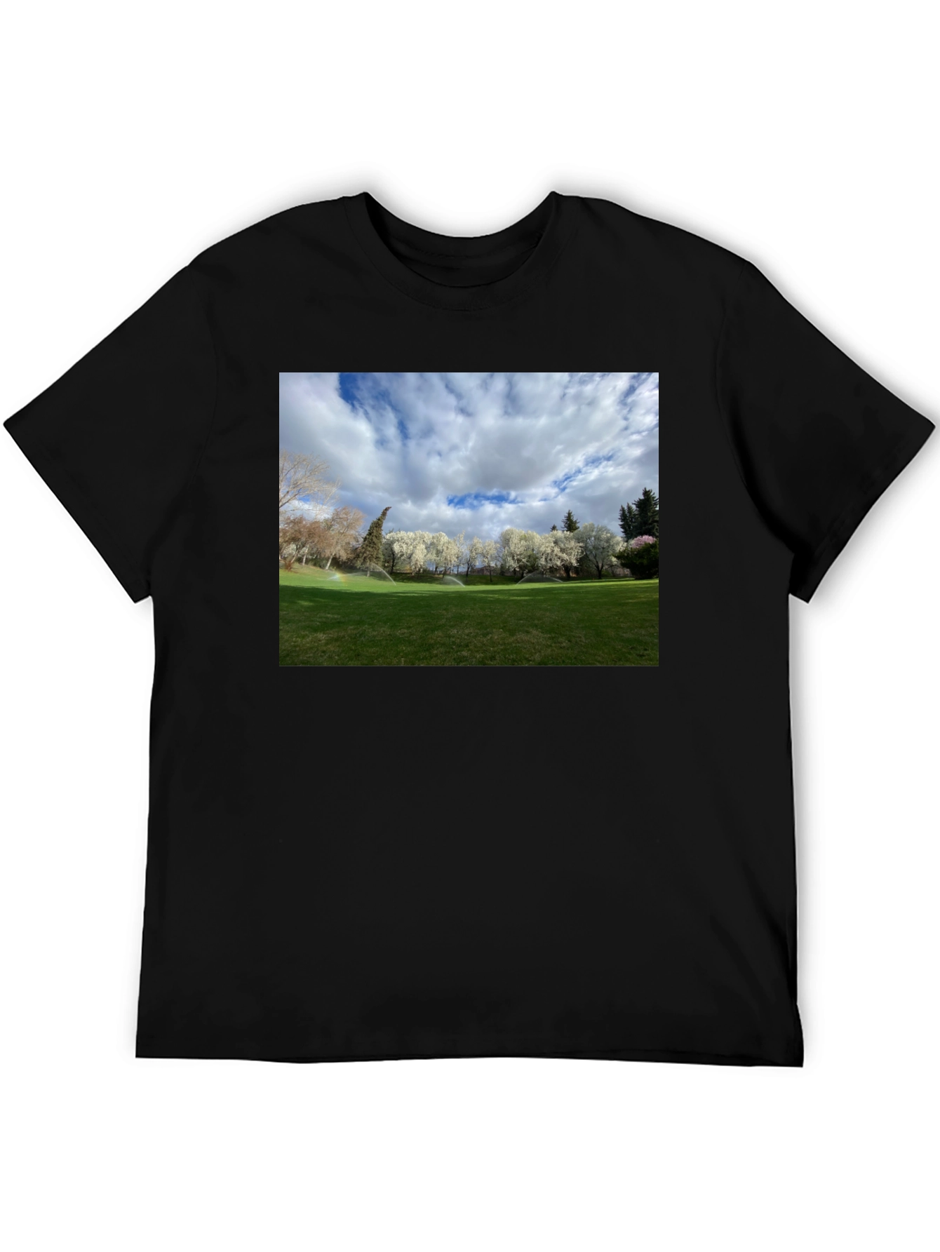 Scenic Landscape Graphic Tee - Cotton Comfort