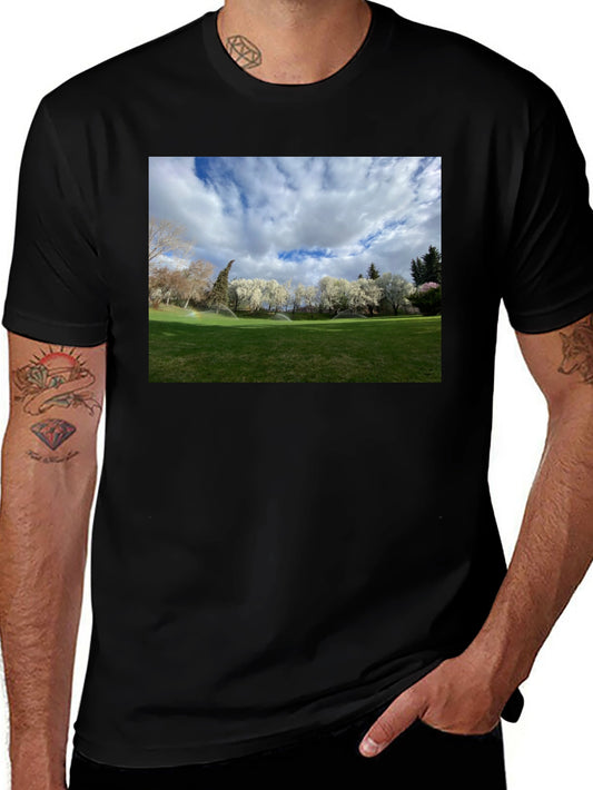 Scenic Landscape Graphic Tee - Cotton Comfort
