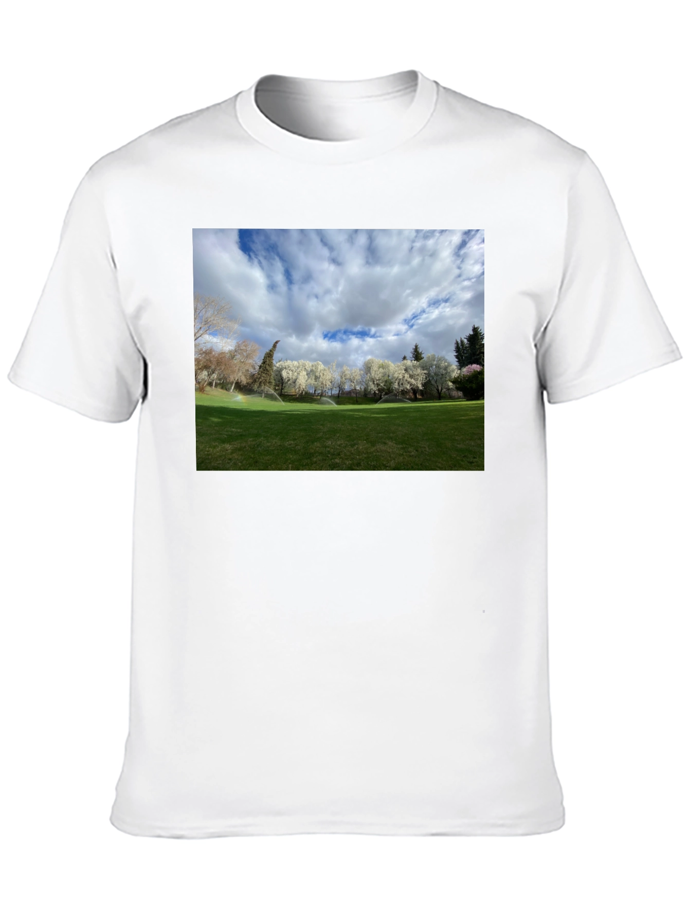 Scenic Landscape Graphic Tee - Cotton Comfort