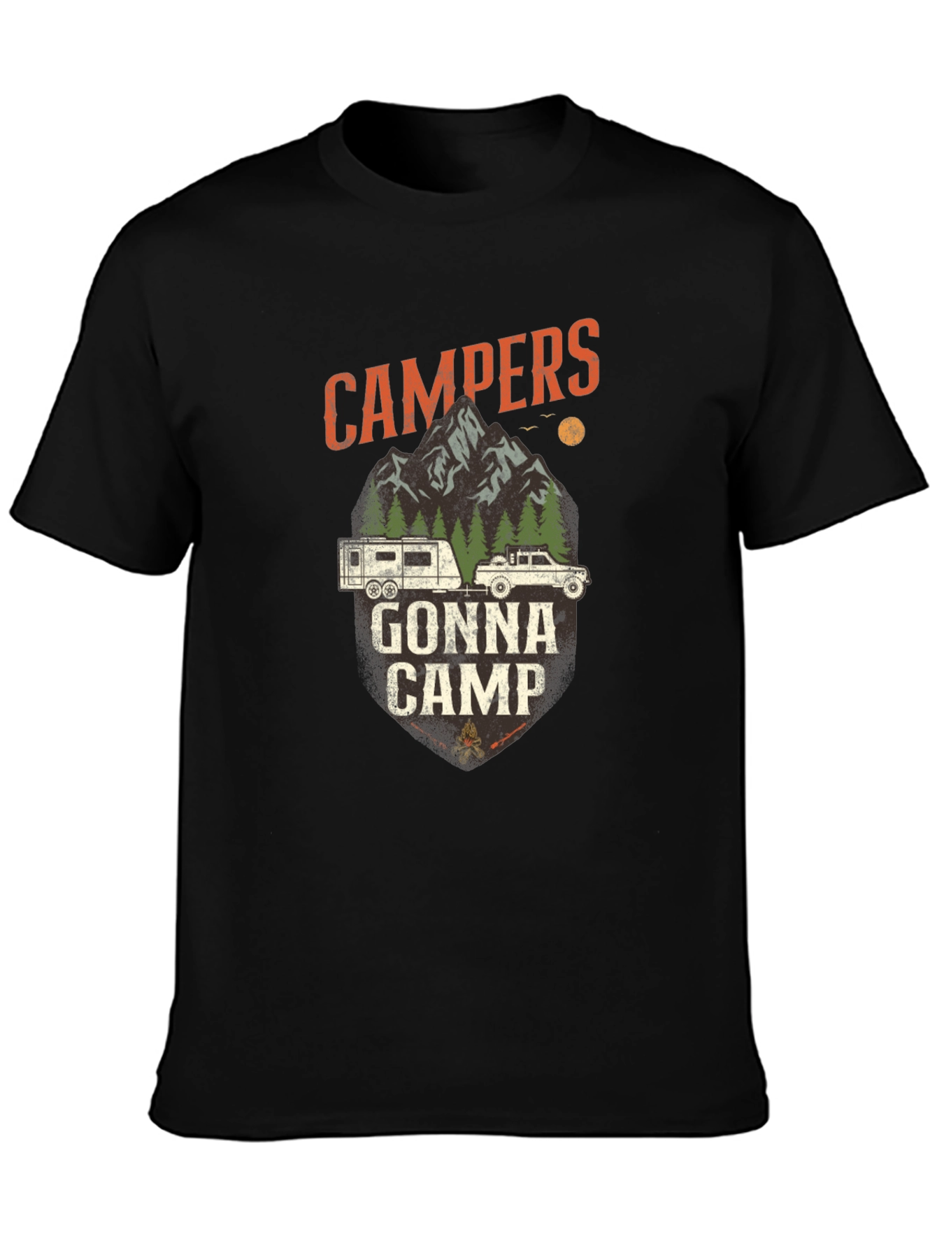 Campers Gonna Camp Graphic Tee