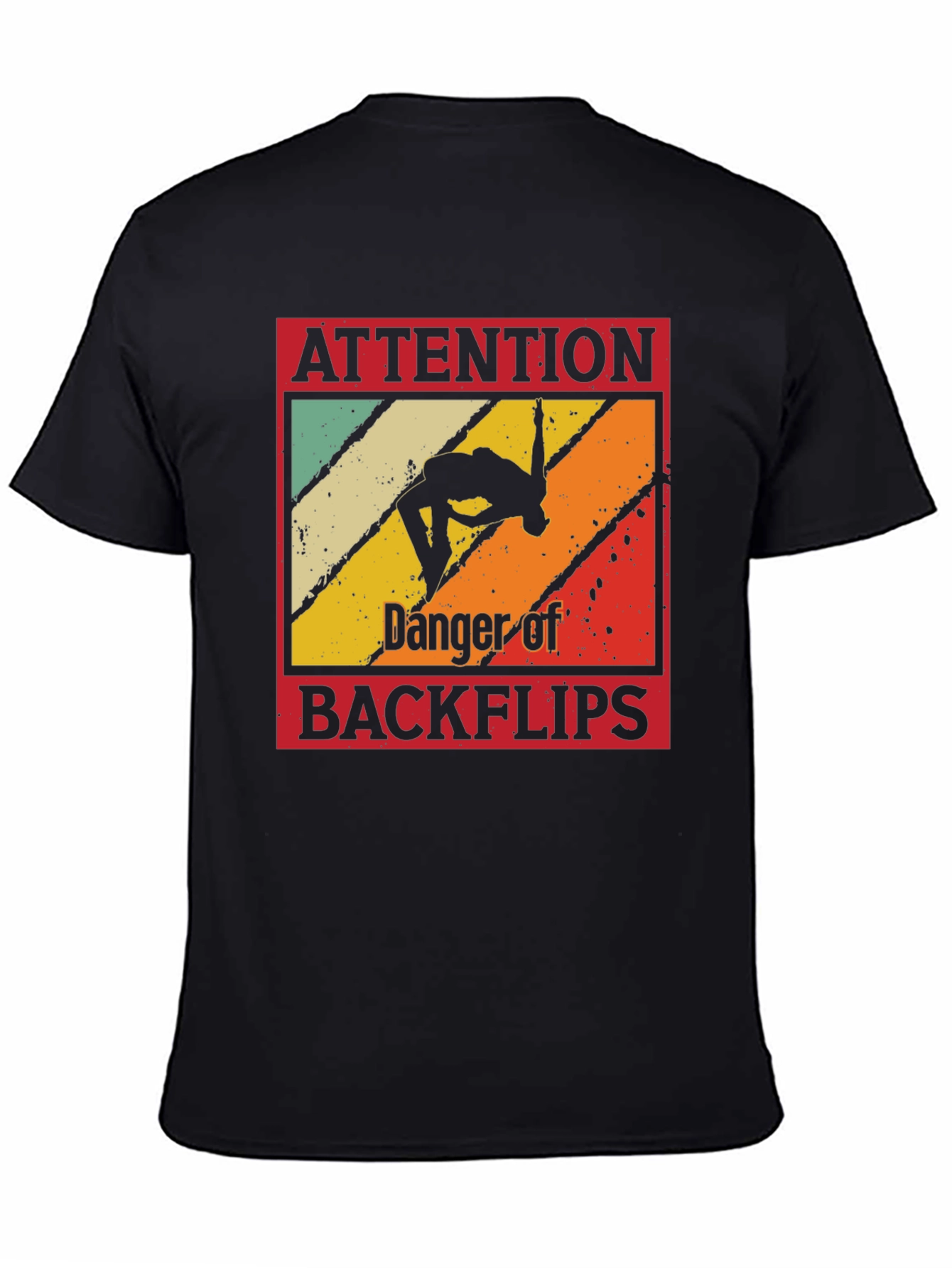 Attention Backflips Graphic Tee