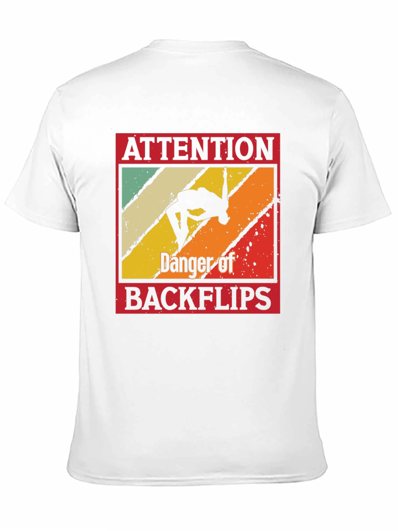 Attention Backflips Graphic Tee
