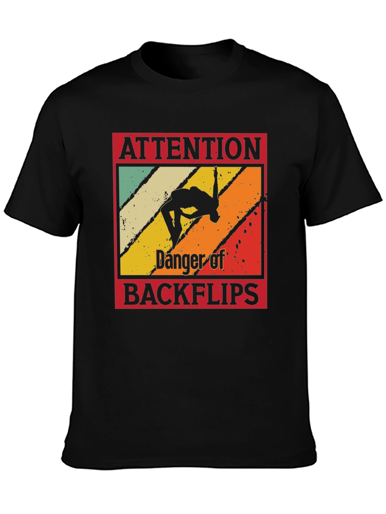 Attention Backflips Graphic Tee