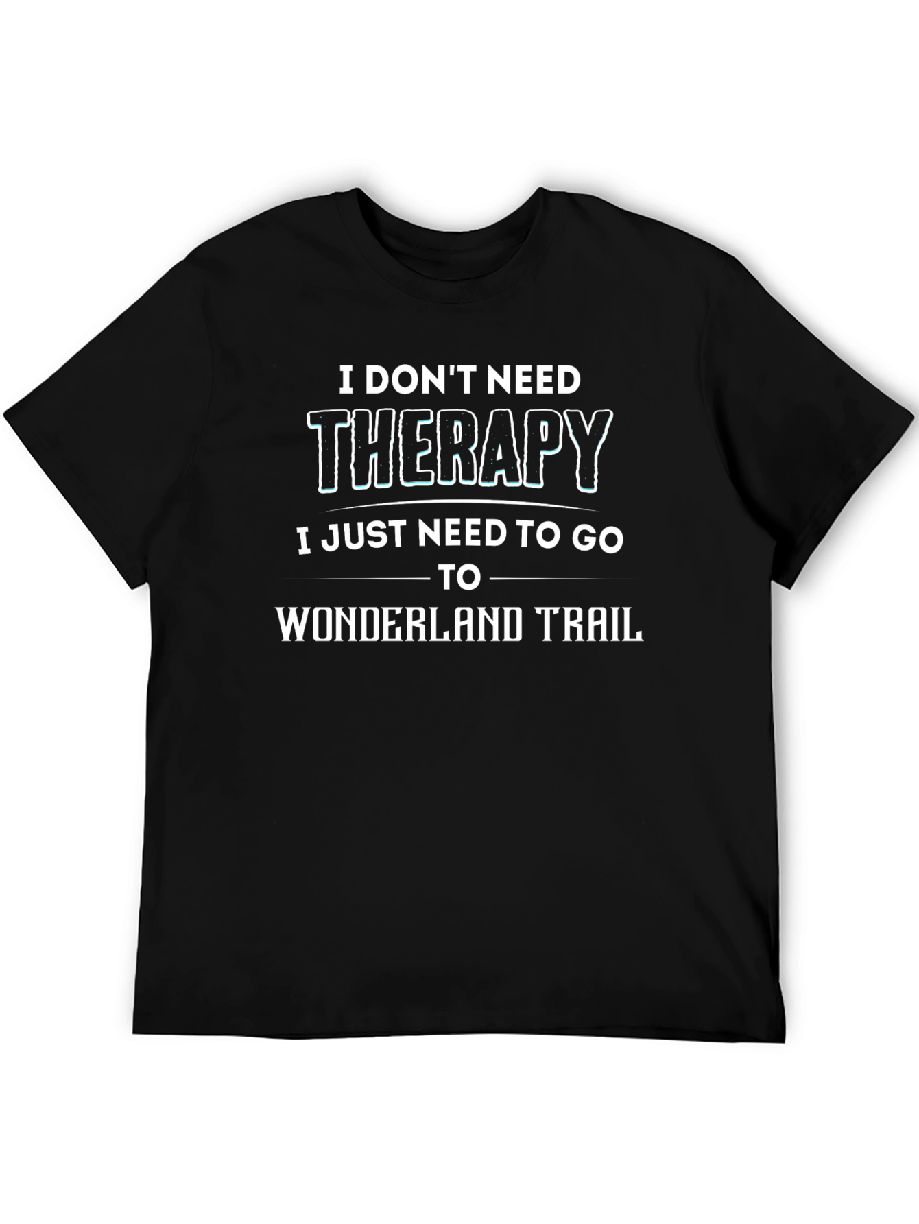 Therapy Wonderland Trail Black T-Shirt