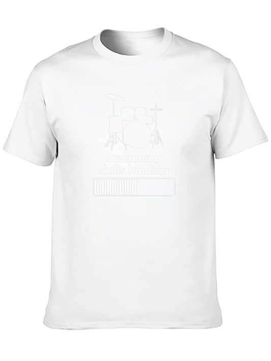 Drumming Skills Loading T-Shirt - Musician Tee