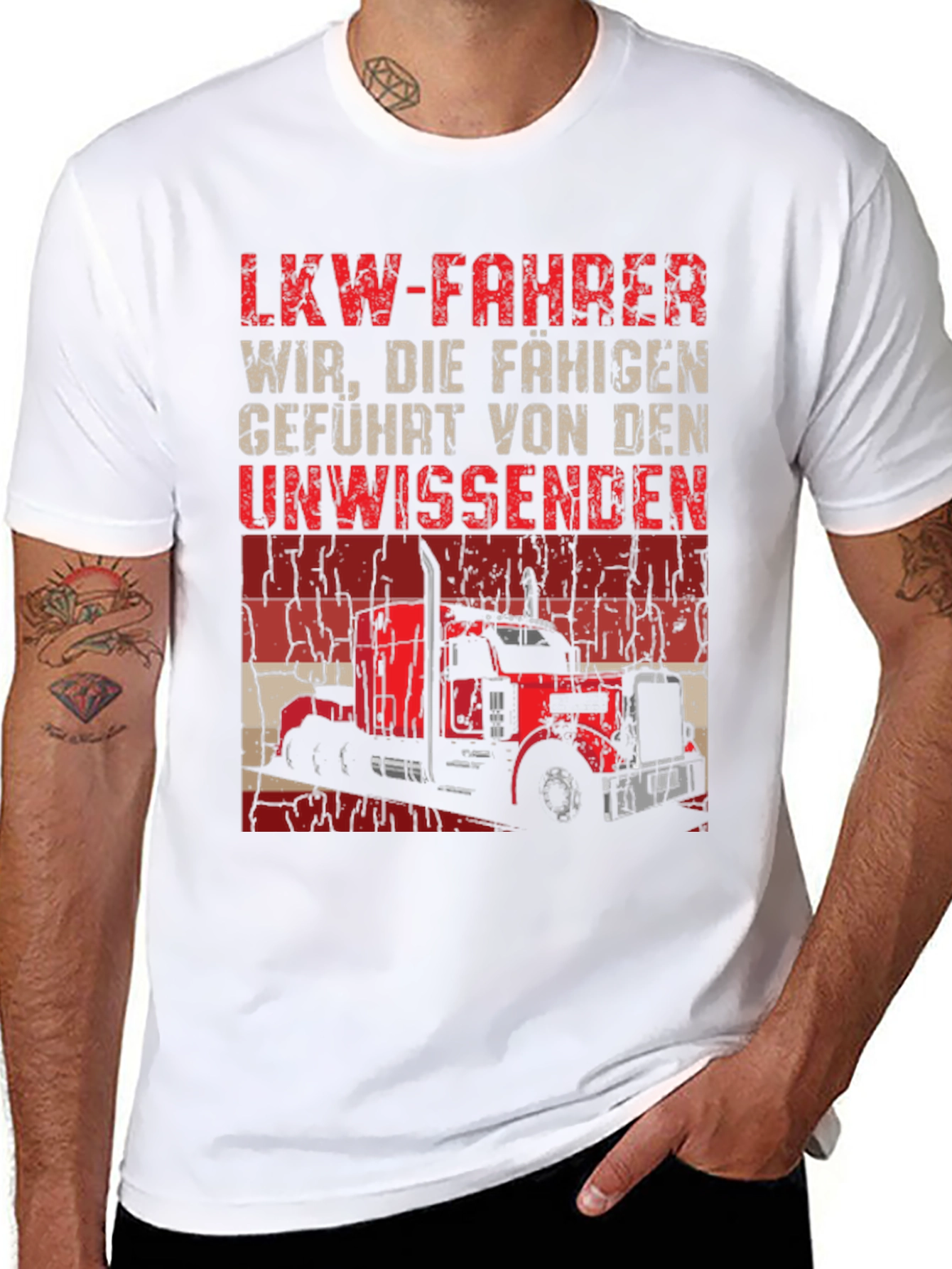 LKW-FAHRER Trucker T-Shirt