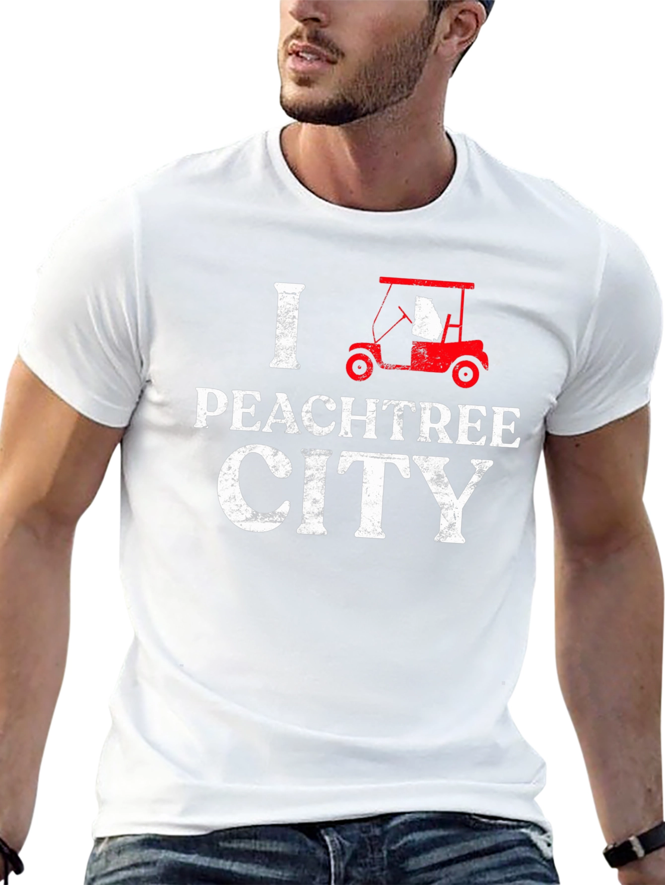 I Love Peachtree City Graphic T-Shirt