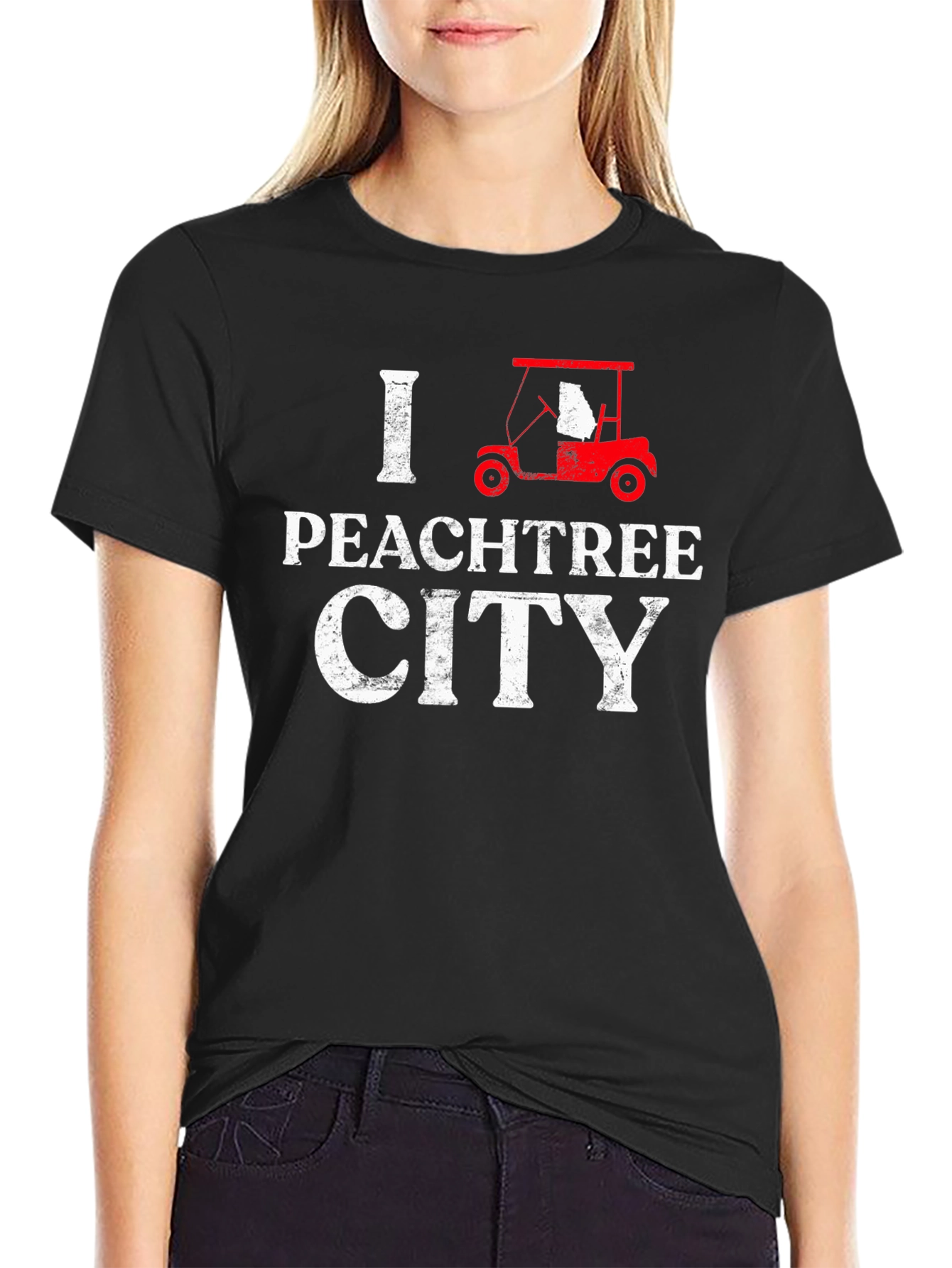 I Love Peachtree City Graphic T-Shirt