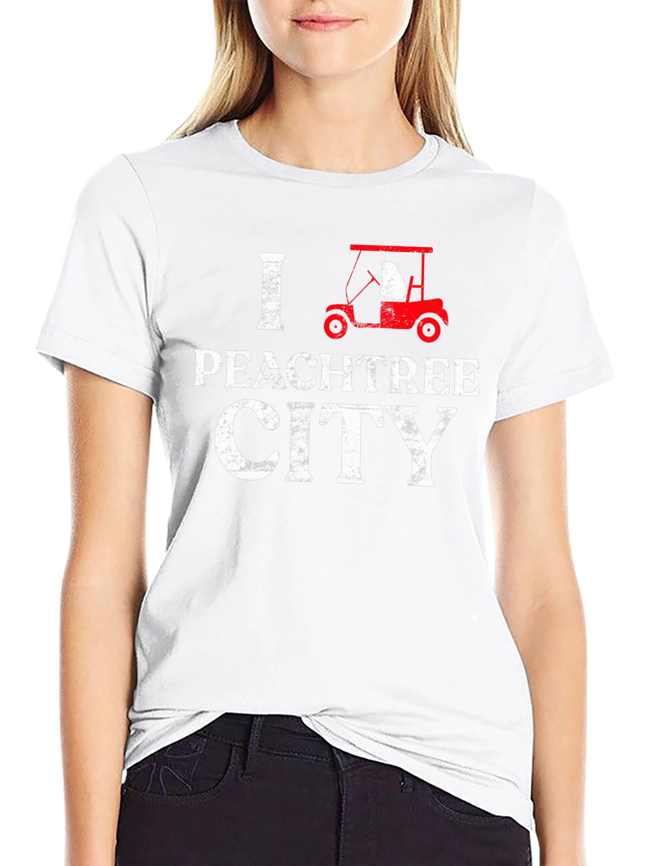 I Love Peachtree City Graphic T-Shirt