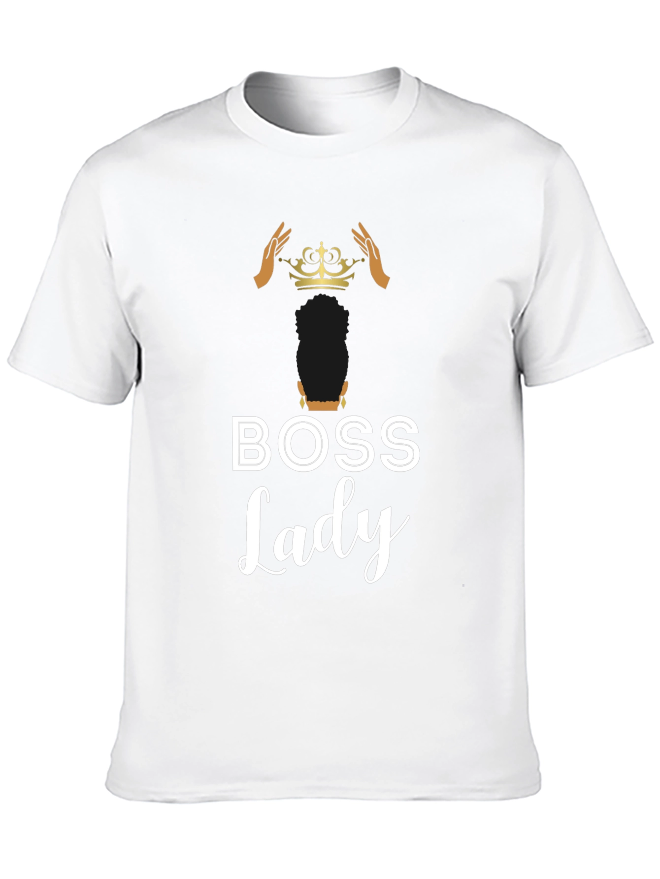 Boss Lady Graphic Tee - Black
