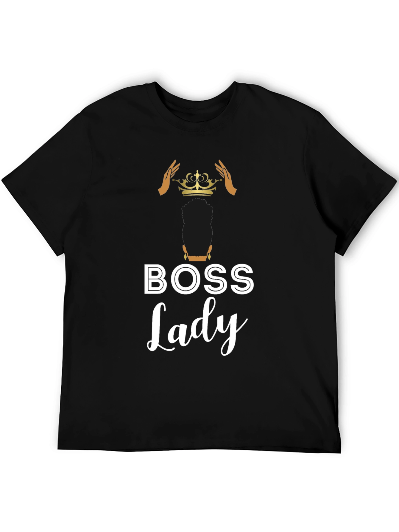 Boss Lady Graphic Tee - Black