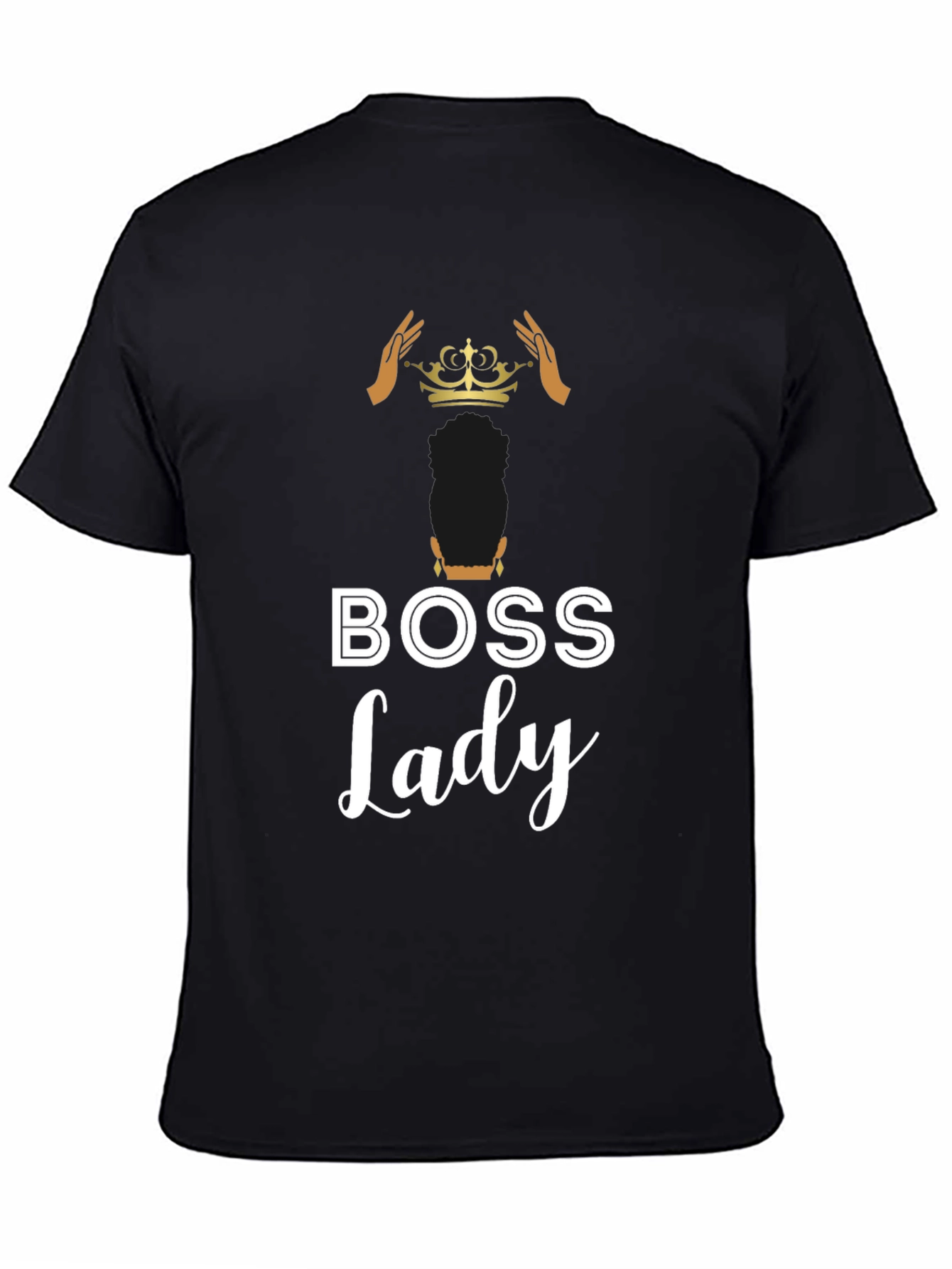 Boss Lady Graphic Tee - Black