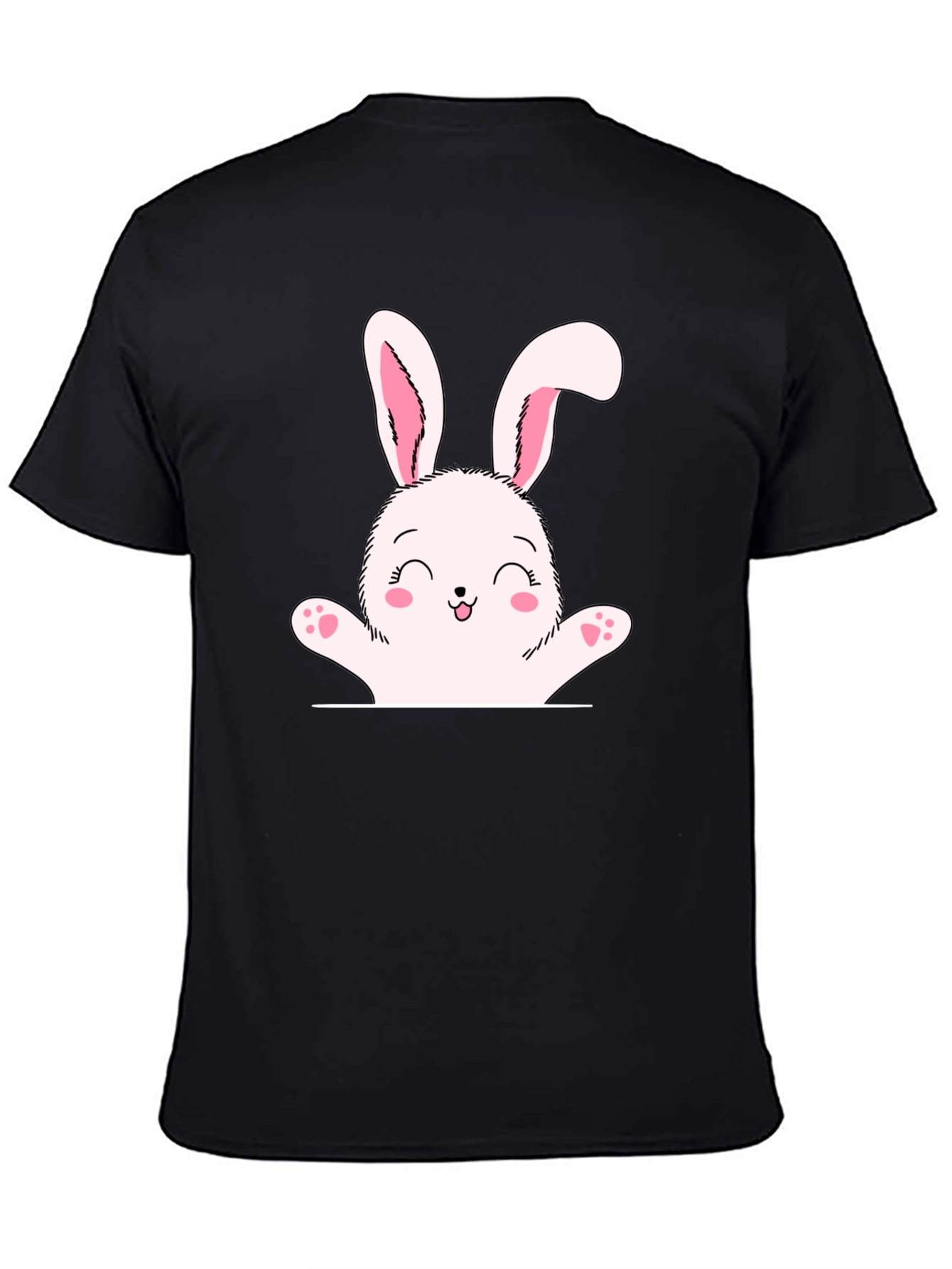 Cute Bunny Graphic Tee - Easter Shirt