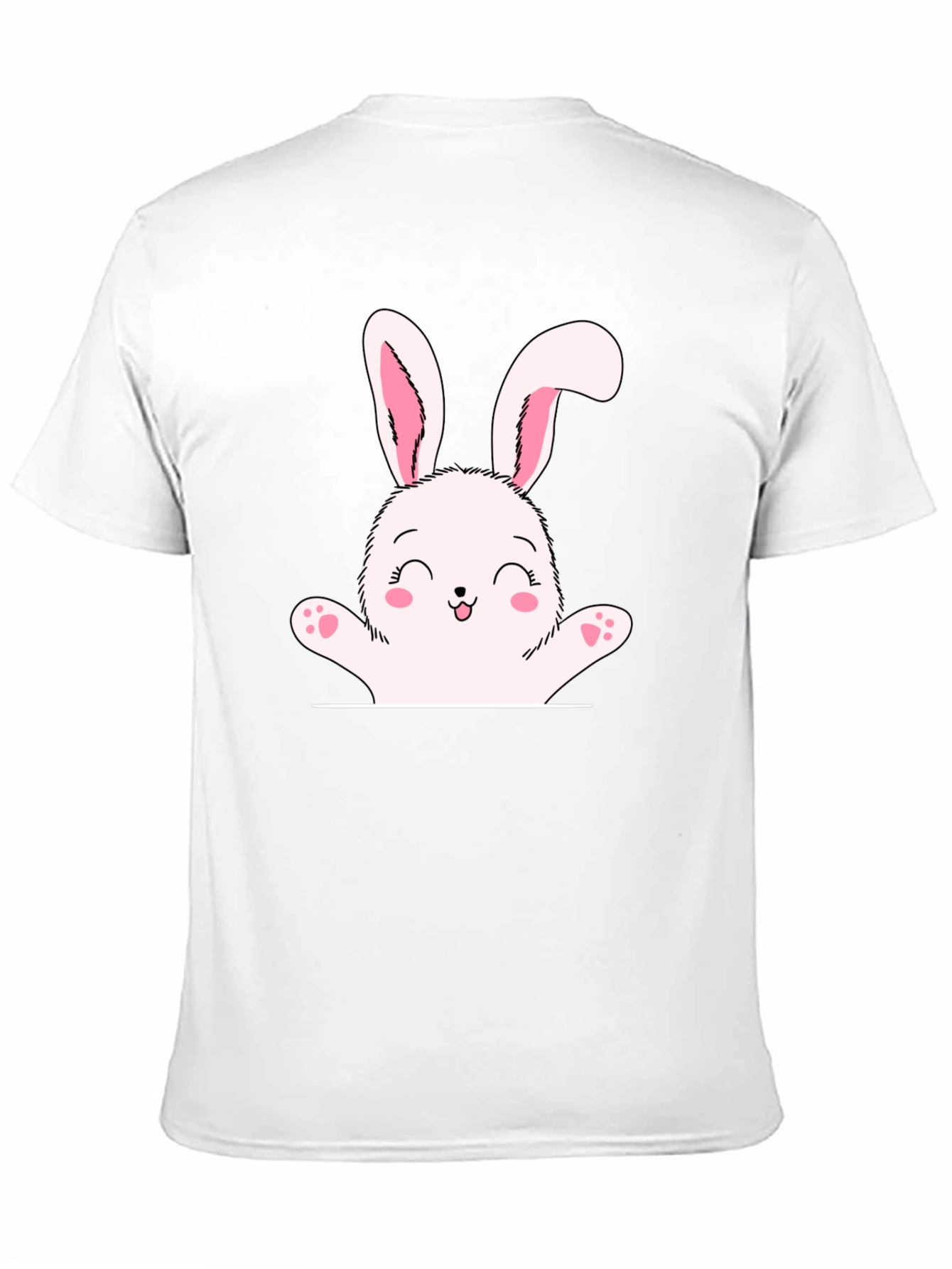 Cute Bunny Graphic Tee - Easter Shirt