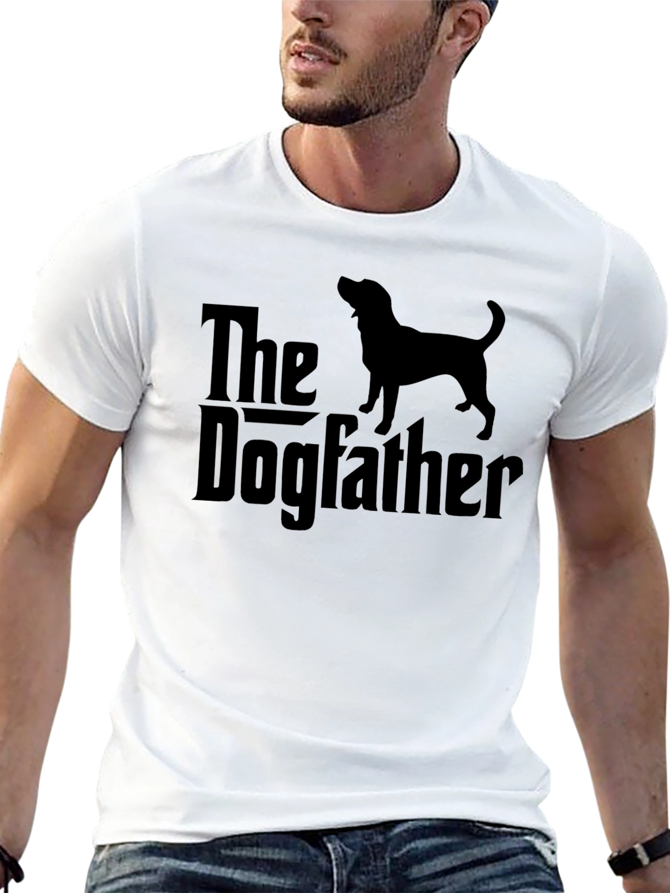 The Dogfather T-Shirt - Funny Pet Lover Tee