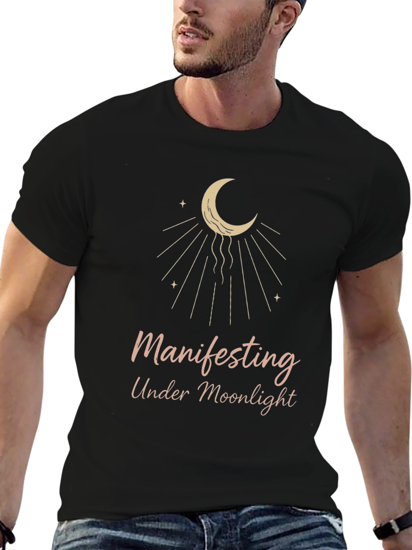 Manifesting Under Moonlight Graphic Tee