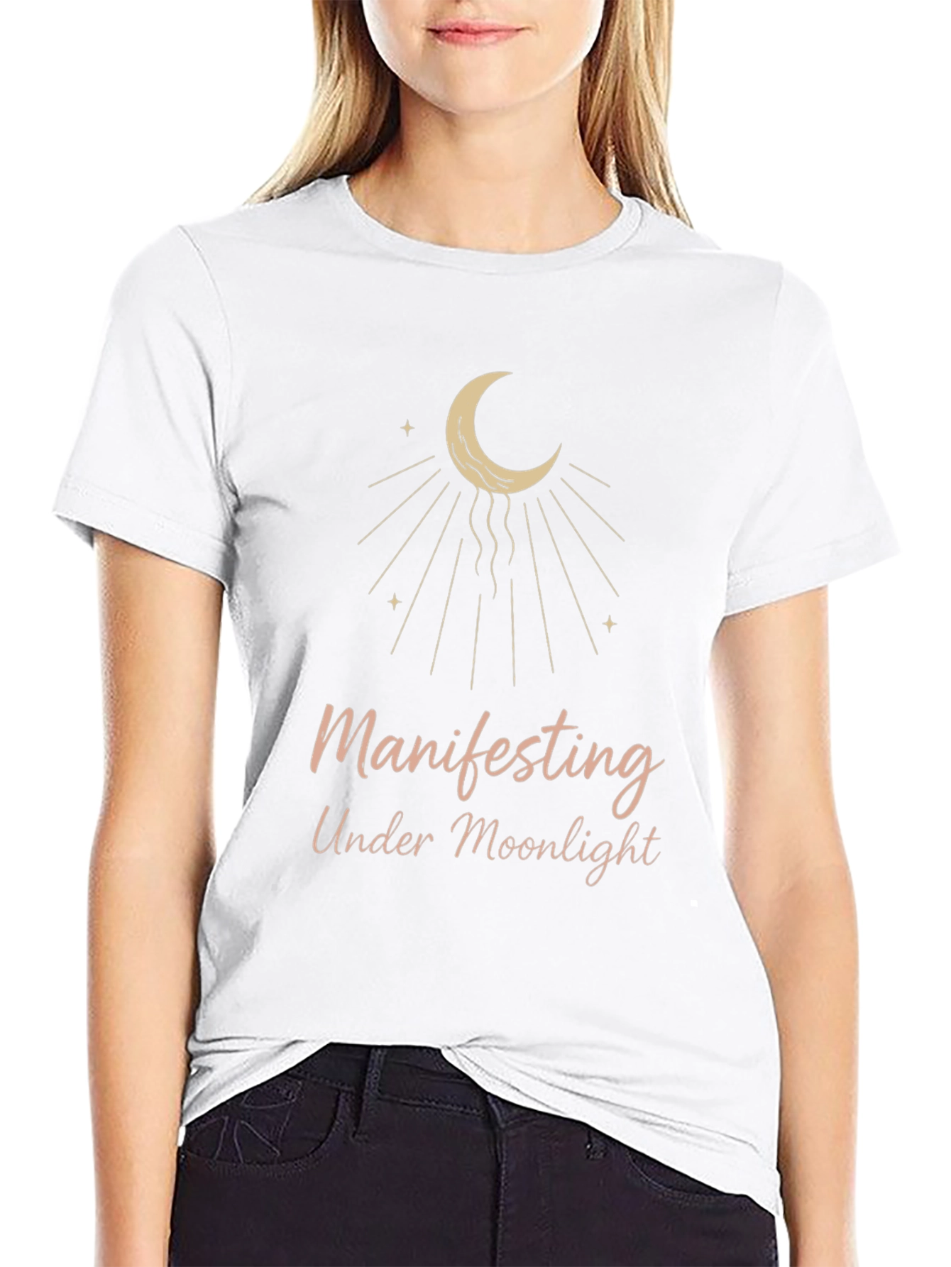 Manifesting Under Moonlight Graphic Tee