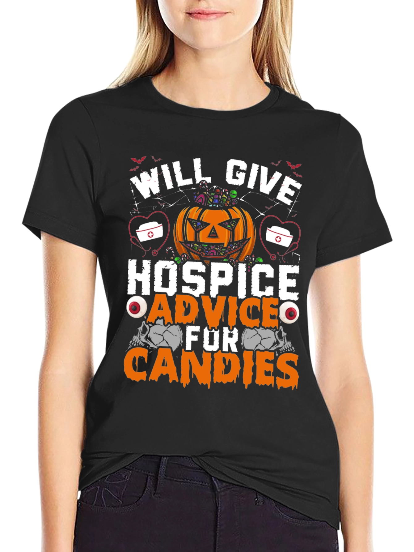 Hospice Advice for Candies Halloween T-Shirt