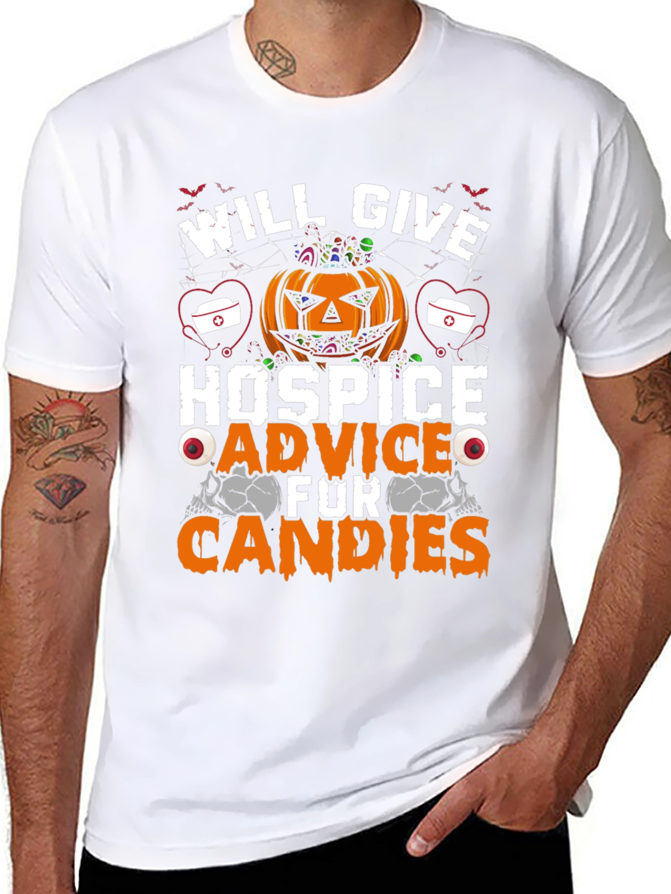 Hospice Advice for Candies Halloween T-Shirt
