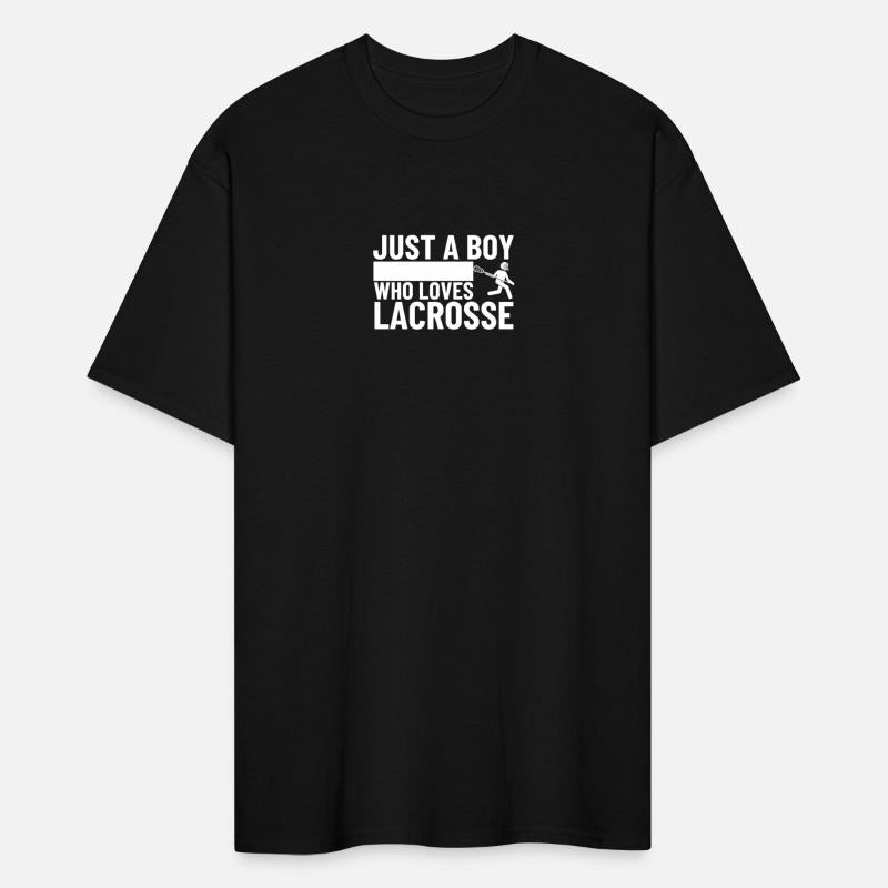 Lacrosse Player Just A Boy Who Loves Lacrosse