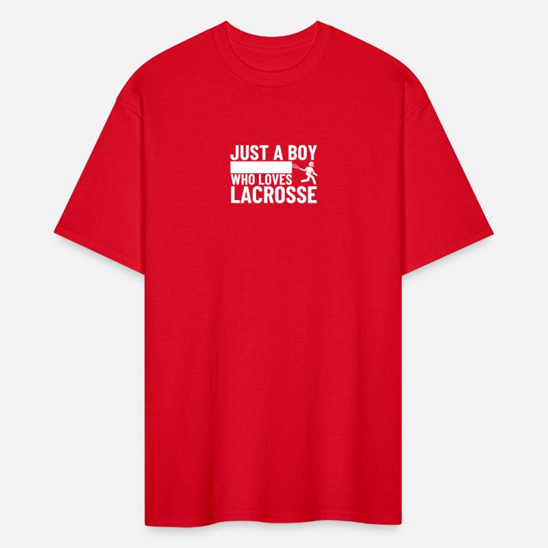 Lacrosse Player Just A Boy Who Loves Lacrosse