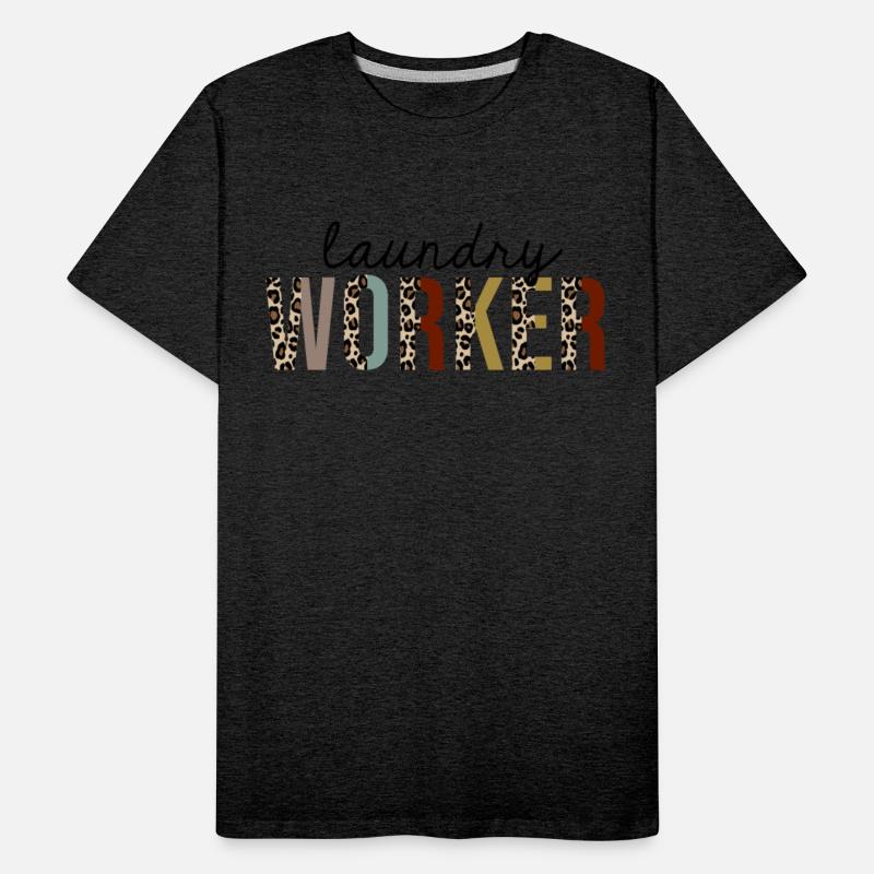 Laundry Worker Leopard Print Funny