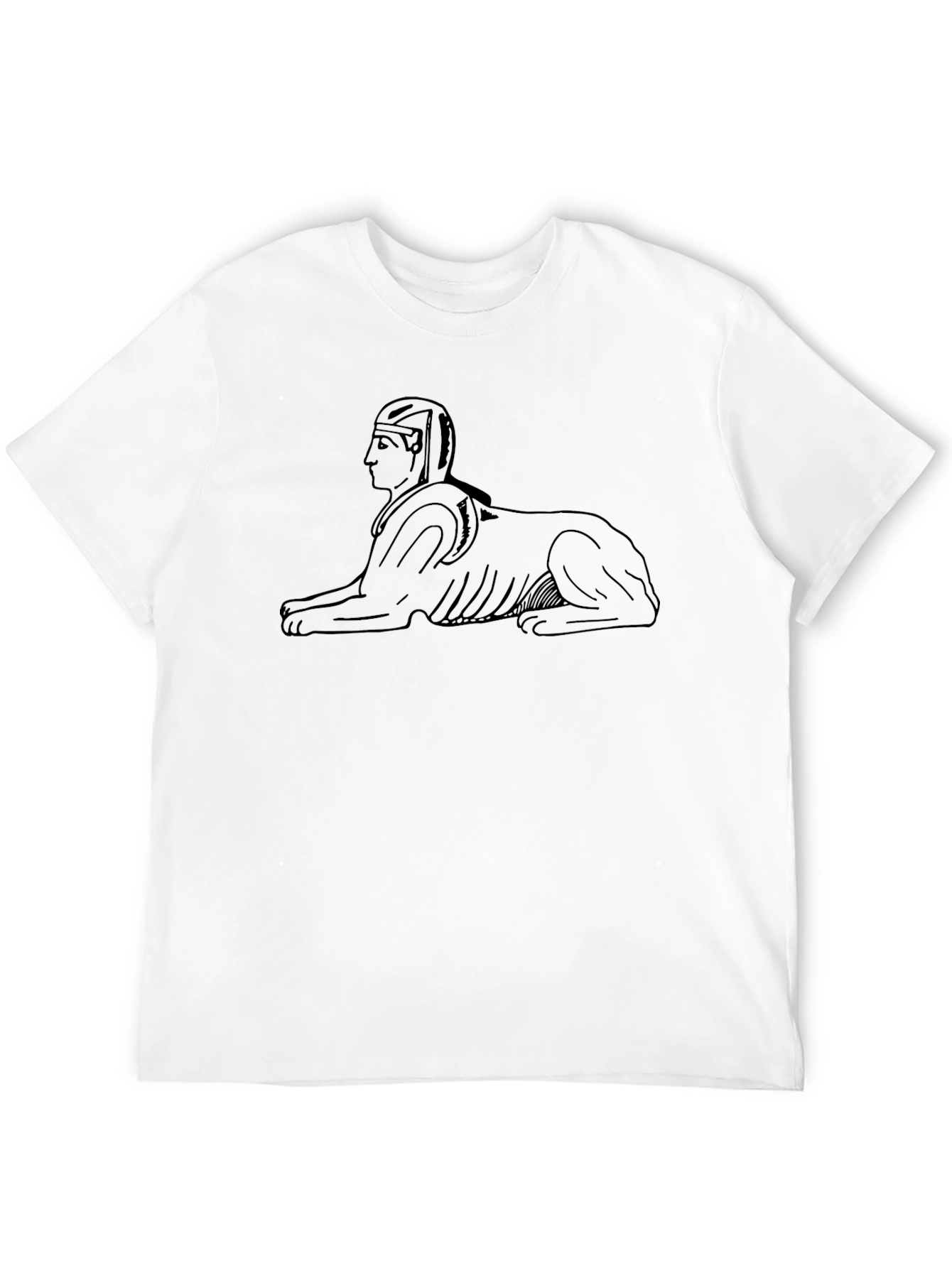 Sphinx Graphic Black T-Shirt