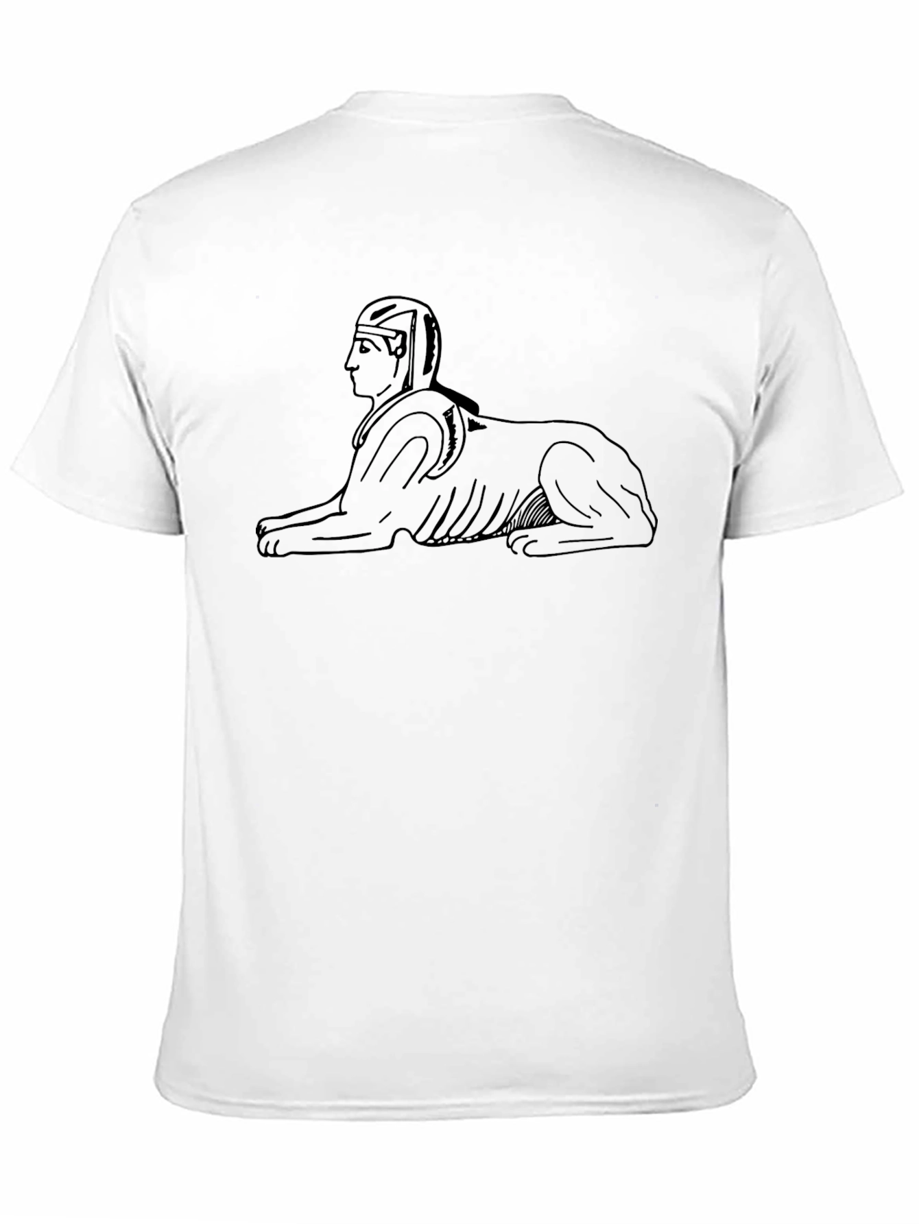 Sphinx Graphic Black T-Shirt