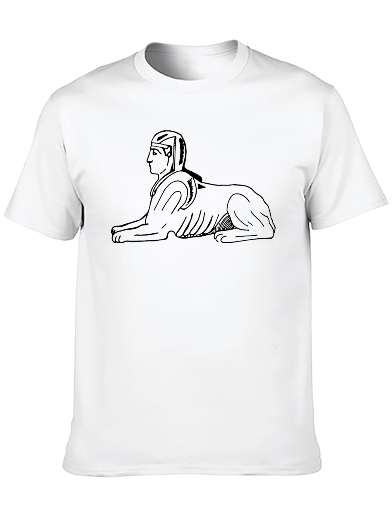 Sphinx Graphic Black T-Shirt
