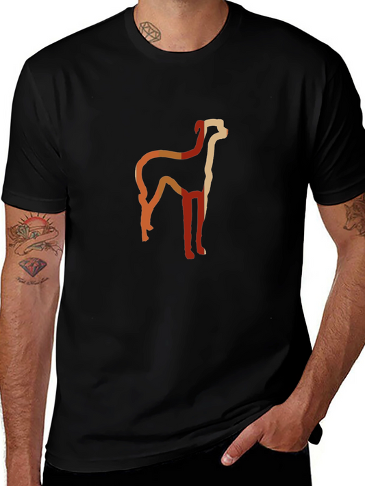 Retro Dog Graphic Tee - Stylish Comfort