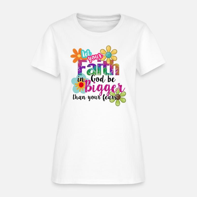 Let your faith in God be bigger than your fears