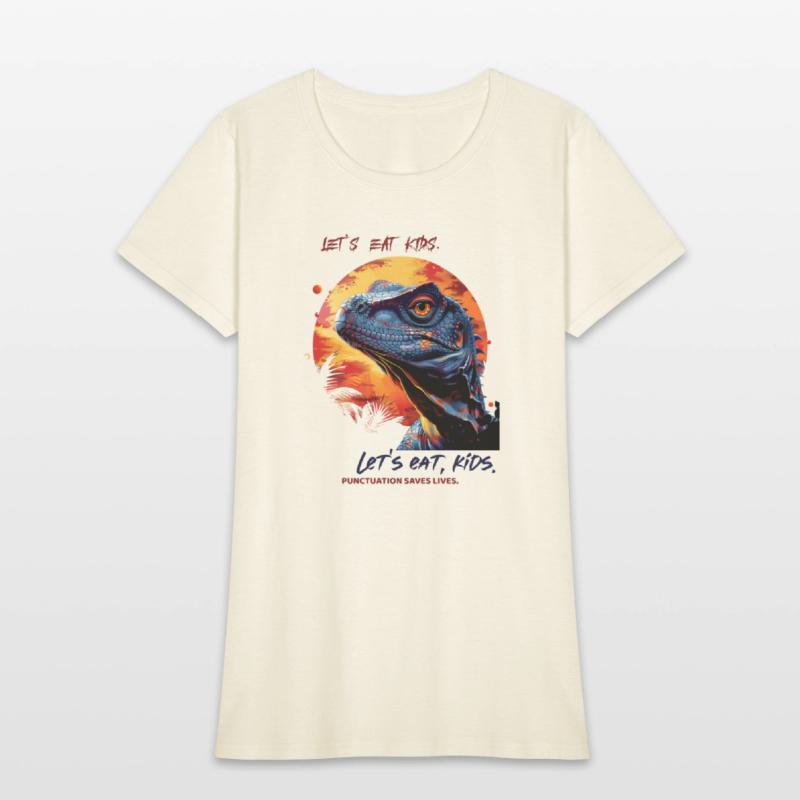 Let's Eat Kids Punctuation Saves Lives Dinosaur Gr