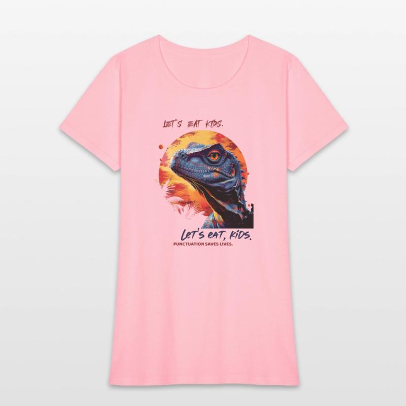 Let's Eat Kids Punctuation Saves Lives Dinosaur Gr