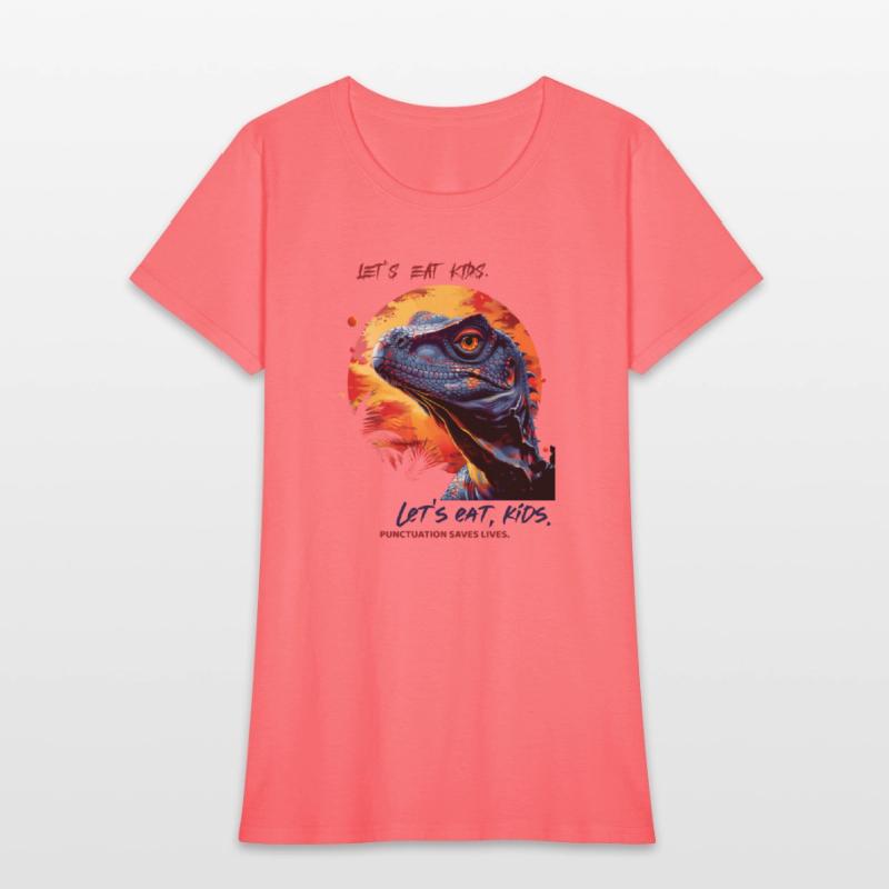 Let's Eat Kids Punctuation Saves Lives Dinosaur Gr
