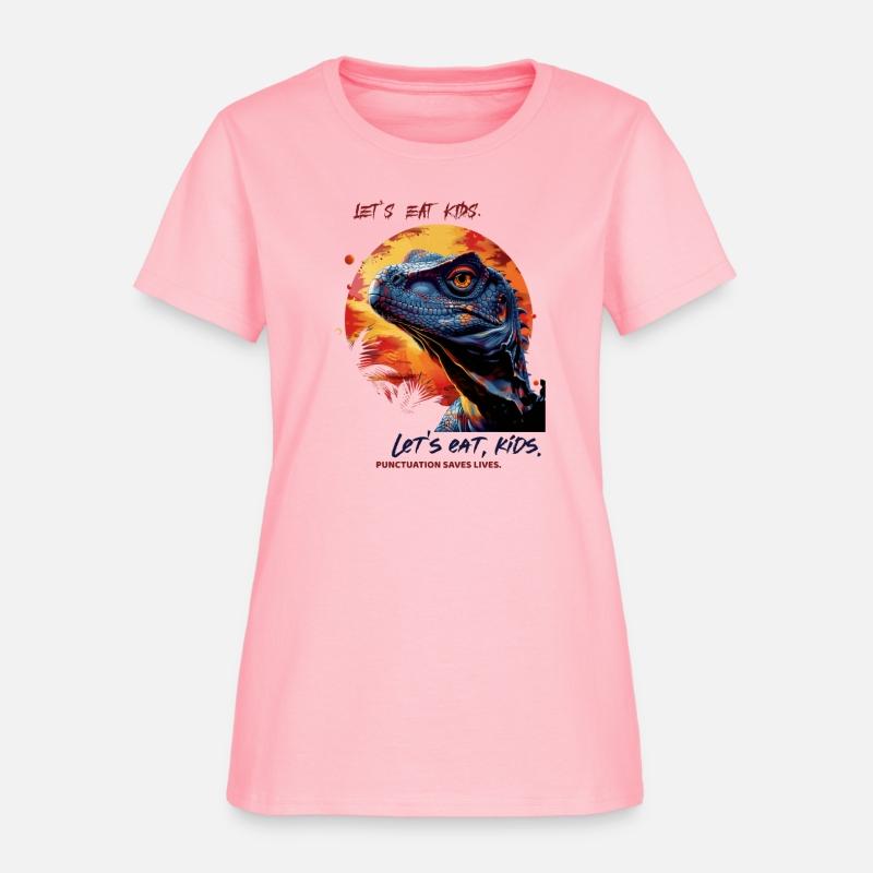 Let's Eat Kids Punctuation Saves Lives Dinosaur Gr
