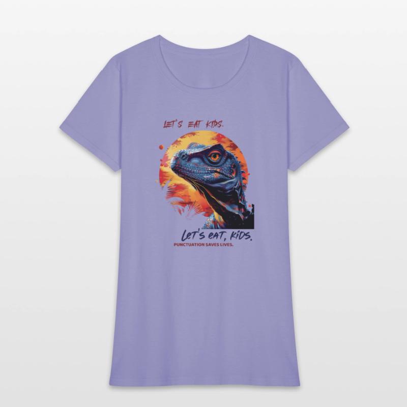 Let's Eat Kids Punctuation Saves Lives Dinosaur Gr